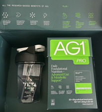 AG1 PRO Athletic Greens Kit- 30 Travel Packs + YETI Shaker Bottle picture