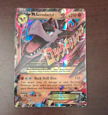 Pokemon TCG M Aerodactyl EX XY98 XY Promo Holo Mega EX 210 HP Card picture