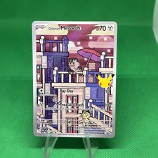 Pokemon TCG 30th Anniversary Galarian Meowth 141/128 Illustration Rare 2026 Mint picture