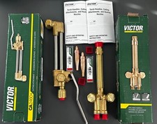 VICTOR Cutting Torch Set CA2460+, 315FC+and 2 Tips. NEW NEVER USED picture