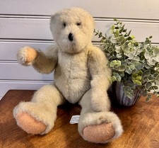 RARE 1990 Boyds Jointed Humpback Bear Stuffed Animal picture