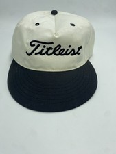Vintage Titleist Golf Hat Texace Pro 98 Plus Made in USA Flexfit Two Tone L-XL picture