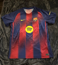Nike FC Barcelona Pedri #8 Dri-FIT Soccer Jersey Men’s XL Blue/Red/Yellow picture