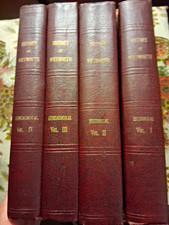 Weymouth Historical Society History of Weymouth MA 4 Vol Hardcover 1923 picture
