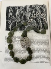  VINTAGE Handcrafted Early 19th/20th Century Silver Vishnu/Krishna jewellery.  picture