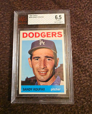 Topps 1964 Topps Sandy Koufax #200 Los Angeles Dodgers Graded Baseball Card picture