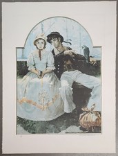 NORMAN ROCKWELL Original Collotype 