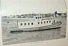 VTG 1920 US NAVY MAGAZINE USN AMBULANCE BOATS W/PICS FORT LYONS NAVAL HOSPITAL picture