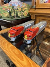 Lionel Postwar  2383 F3 Santa Fe AA’s Tested & Run Cheap A-little  TLC Needed picture