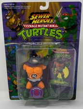 Teenage Mutant Ninja Turtles Rhinoman Sewer Heroes Playmates 1994 action figure picture