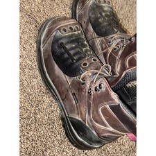 Red Wing 3530 Mens Brown Leather Metatarsal Guard Work Boots Vibram Sole Size 13 picture