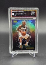 1997-98 Skybox Premium Thunder and Lightning Stephon Marbury #1TL SSP 8.5 Nice picture