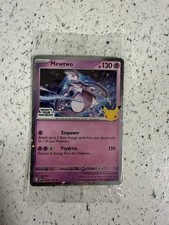Pokemon TCG Mewtwo 063/128 30th Anniversary “What’s Your Favorite?” Sealed Promo picture