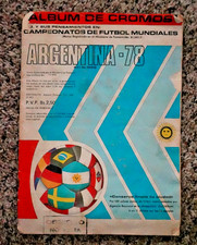 Rare ALBUM Soccer WC 1978 Argentina by Reyauca Venezuela    310/320  incomplete picture