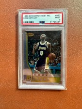 1996-97 Bowman's Best Kobe Bryant #R23 ROOKIE RC PSA 9 MINT Lakers HOF picture