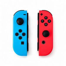 For Nintendo Switch Joy-Con Controller Neon Blue & Neon Red Set Pair(left&right) picture