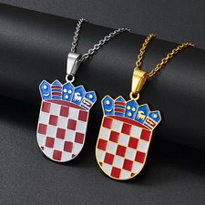 Croatia coat of arms Pendant necklace picture