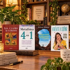 Los Cuatro Acuerdos Don Miguel Ruiz Atrévete a Soñar Lote 4 Libros Español picture