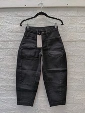 New Ruti Women's The Petite Slouchy Jeans 2.0 Dusted Black Sz 2P picture