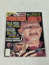 Fangoria Presents Horror Video Magazine Issue #1 Freddy Jason Leatherface 1988 picture