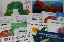 Lot of 10 Eric Carle Board Books for Children's/ Kids/ Toddler *Random Mix* picture
