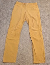 Arc'teryx Levon Beige Khaki Chino 5 Pocket Pants DISTRESSED Men's 32x32 picture
