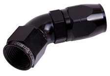 AeroFlow Full Flow Swivel 45° Hose End -16AN (AF552-16BLK) picture