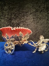 Rare Antique Rogers & Bro Wagon Centerpiece picture