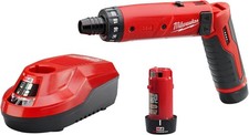 Milwaukee 2101-22 M4 1/4 Hex Screwdriver Kit W/2 Bat picture