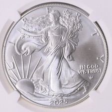 2025 American Silver Eagle Coin 0.999 Silver Round 1 oz picture