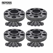 4Pc 30mm BONOSS Wheel Spacers 5X112 CB66.5 for Audi A4 A5 A6 A7 A8 S4 Mercedes picture