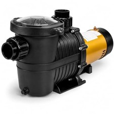 XtremepowerUS Dual Speed 1.5HP In-Ground Swimming Pool Pump 230V - Gray picture