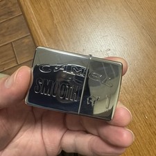 Vintage Zippo Camel Smooth 1 One Chrome Lighter New and Unfired with Camel Tin picture
