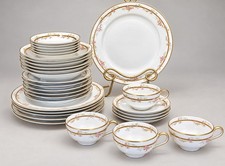 Antique Theodore Haviland Limoges Schleiger 861 32 Pc China Set France Ex Cond picture