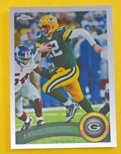 2011 Topps Chrome - Aaron Rodgers #100 Green Bay Packers Super Bowl Winning QB picture