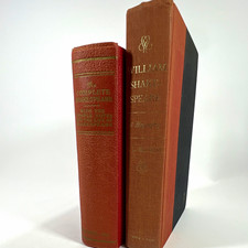 Vintage Shakespeare Book Lot: 1963 Biography AL Rowse + Complete Works Temple picture