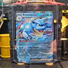 Blastoise ex Stellar Crown Ultra Rare Pokémon TCG 030/142 Scarlet & Violet SV07 picture