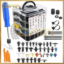 1295PCS Car Retainer Clips Auto Fasteners Push Trim Clips Pin Rivet Bumper Kit picture