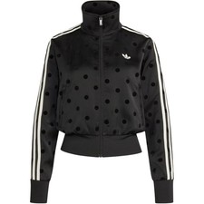 Adidas Originals KV1166 Women's Satin Polka Dots Track Top TT Jacket NWT picture
