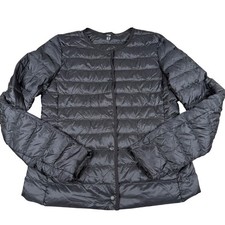 Uniqlo Ultra Light Down Compact Jacket Black Small Water Repellent Puffer 403040 picture