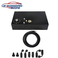 17 Gallon Coated Street Rod Fuel Cell Gas Tank+Cap+Level Sender+Steel Line Kit picture