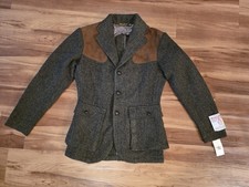 Double RL (RRL) Harris Tweed Herringbone Sportcoat- Size Small picture