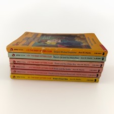 Vintage The Baby-Sitters Club Paperback Book Lot of 6 Ann M Martin 80s 90s picture