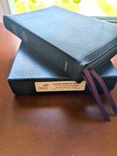 RL Allan NASB R1 Silverline Black Goatskin W/ Purple Liner And Ribbons picture