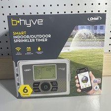 Orbit 57946 B-hyve Indoor/outdoor 6 Station WiFi Sprinkler Controller NEW Sealed picture