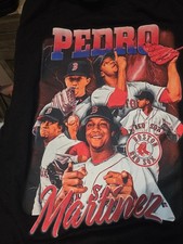Vintage Pedro Martinez Boston Red Sox T-Shirt picture