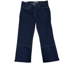 Levi's 314 Shaping Straight Jeans Women's Size 30x32 Dark Wash NWT 19631-0296 picture
