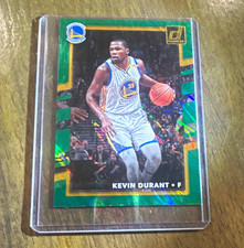 Panini 2017-18 Donruss Kevin Durant Holo Green Laser #47 Warriors picture