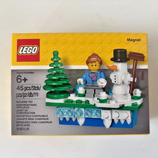 Lego 853663 Holiday Christmas Winter Magnet Snowman Retired NEW/SEALED picture