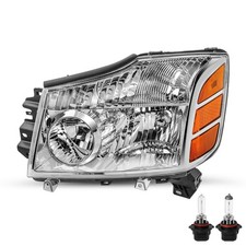 Headlight Assembly Fit for 2004-2015 Nissan Titan / 05-07 Armada picture